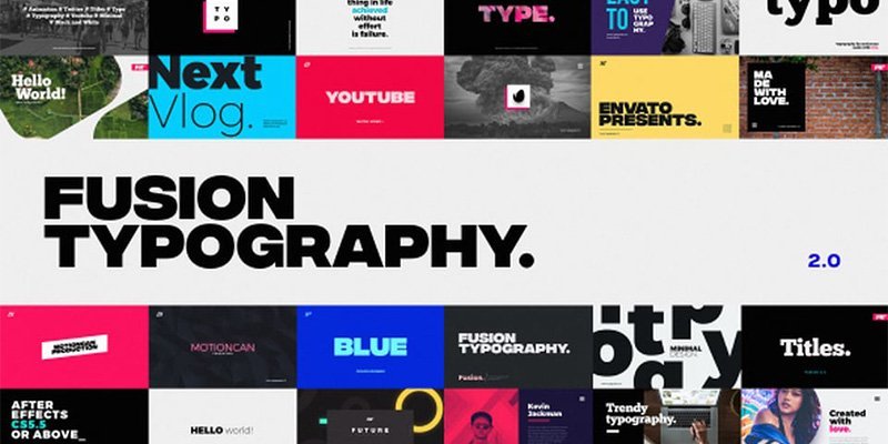 Animated Typography for After Effects