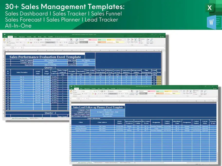 30+ Sales Management Templates