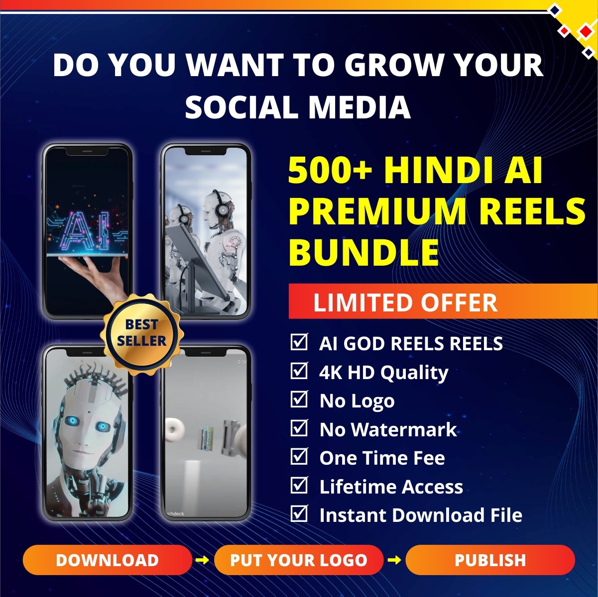 500+ Ai Tech Reels Bundle