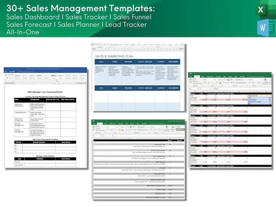 30+ Sales Management Templates