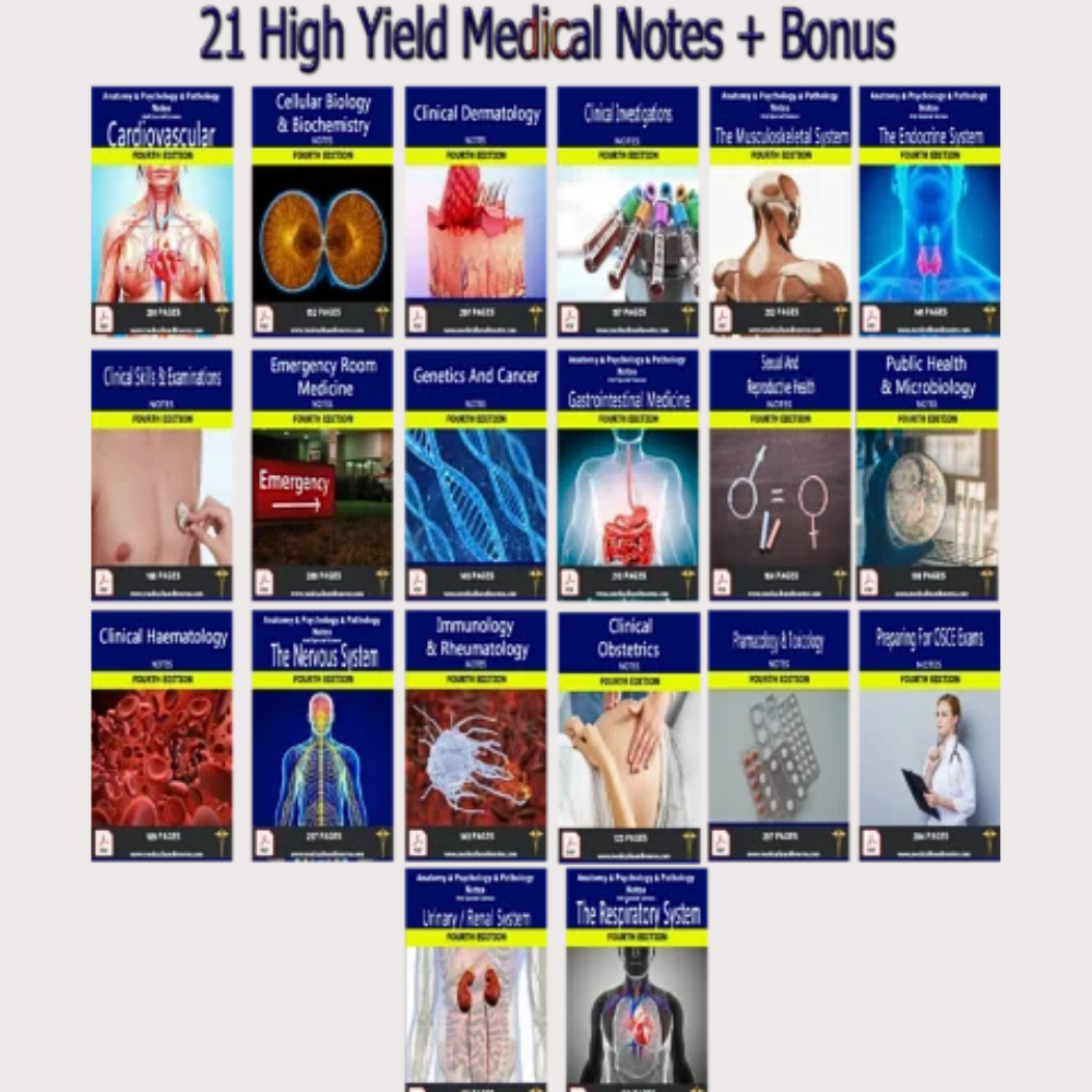 No 1 Medical Notes Bundle - for Medical Students