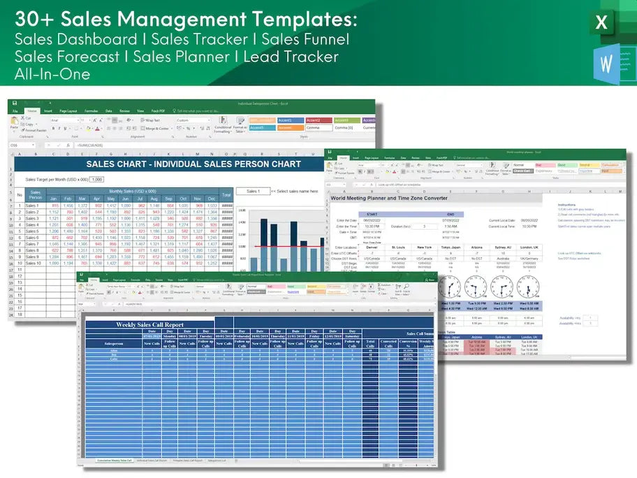 30+ Sales Management Templates