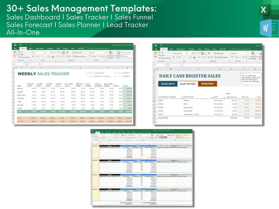 30+ Sales Management Templates
