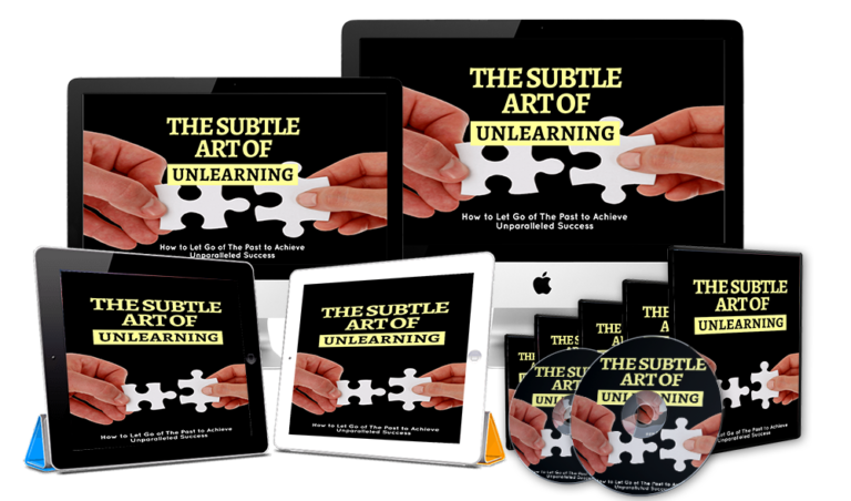 The Subtle Art Of Unlearning
