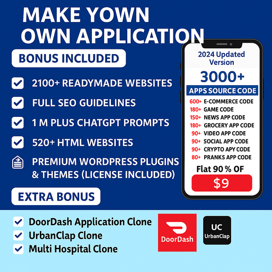 3000+ App Source Codes