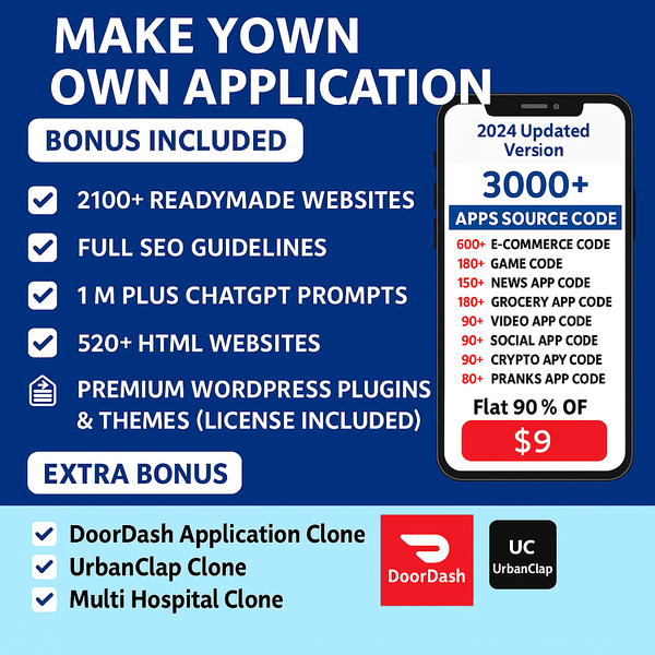 3000+ App Source Codes