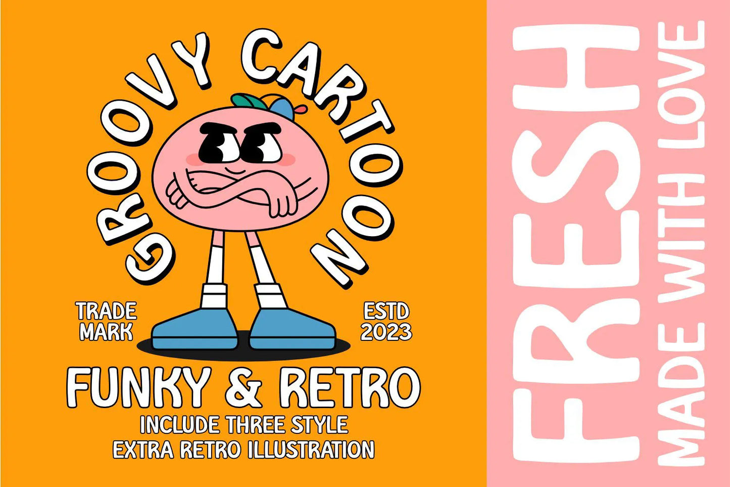 Groovy Cartoon Display Font