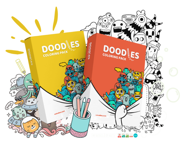 Doodles Coloring Pack