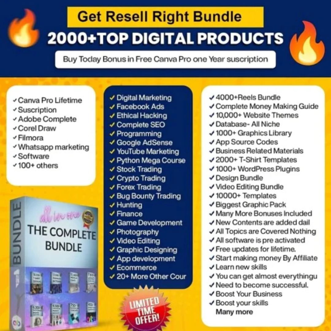 2000+ Ultimate Business Bundle