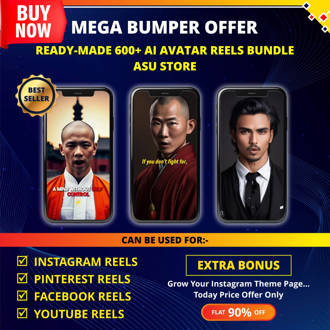 Ai Avatar Motivational Reels Bundle