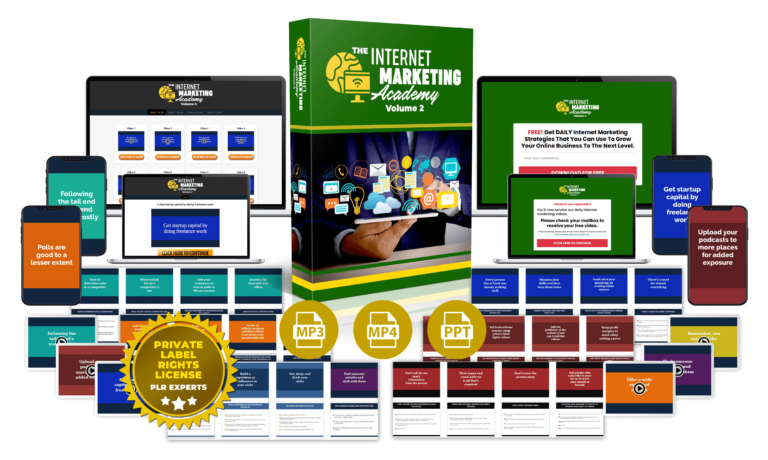 The Internet Marketing Academy Volume 2