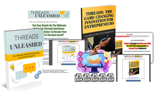 The Great PLR THREADS Unleashed Bundle