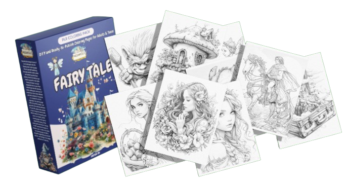 Fairy Tale Coloring Pack