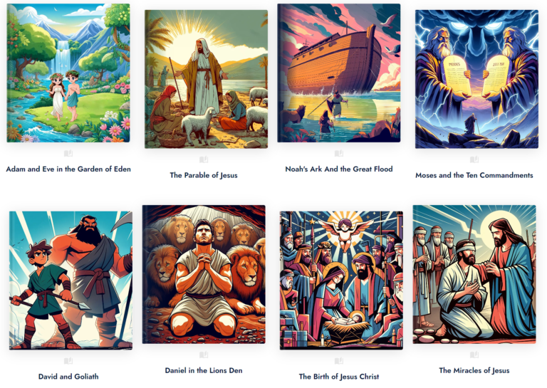 Bible Tales For Young Hearts